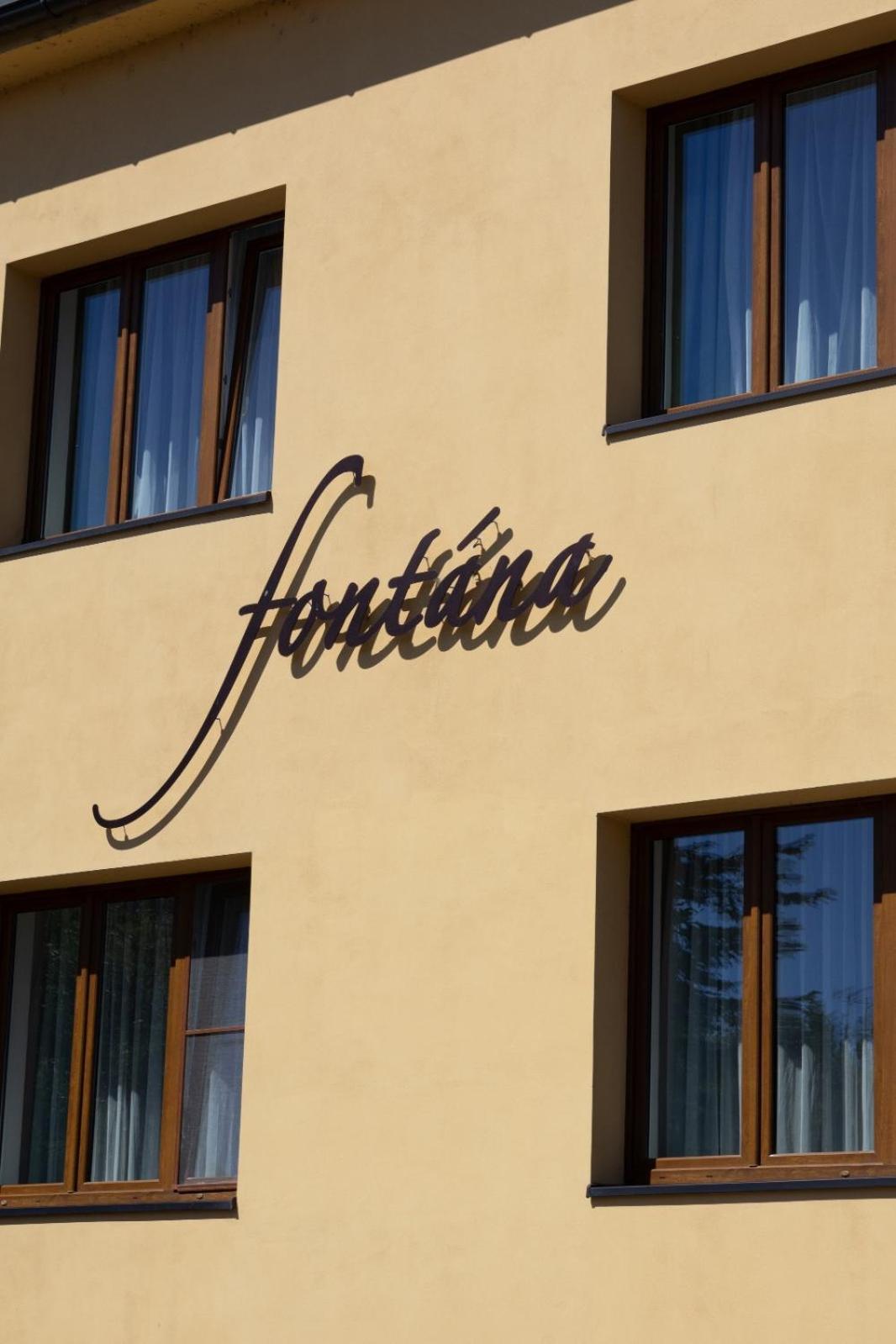 Pension Fontana Podebrady Bagian luar foto